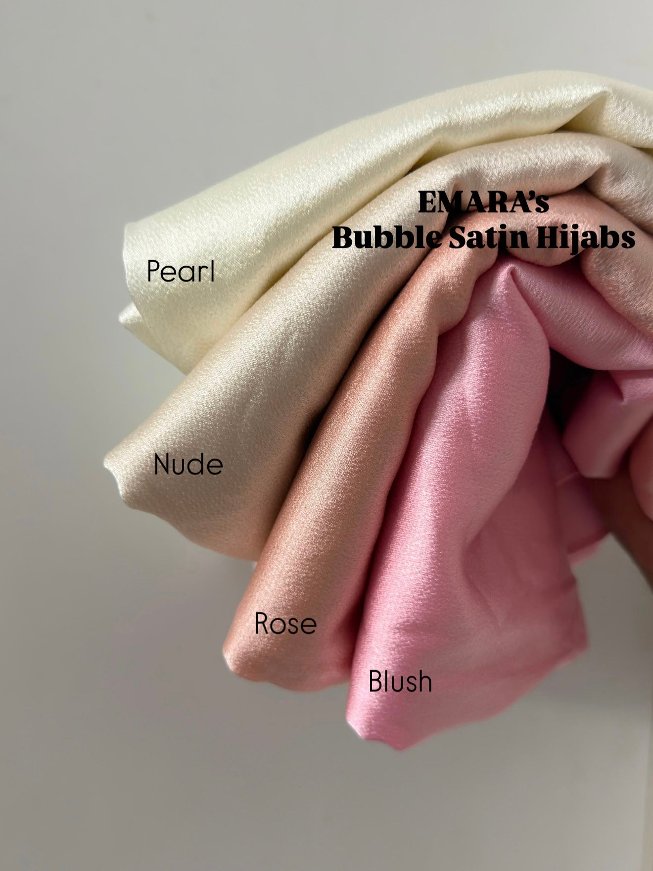 Bubble SATIN HIJABS