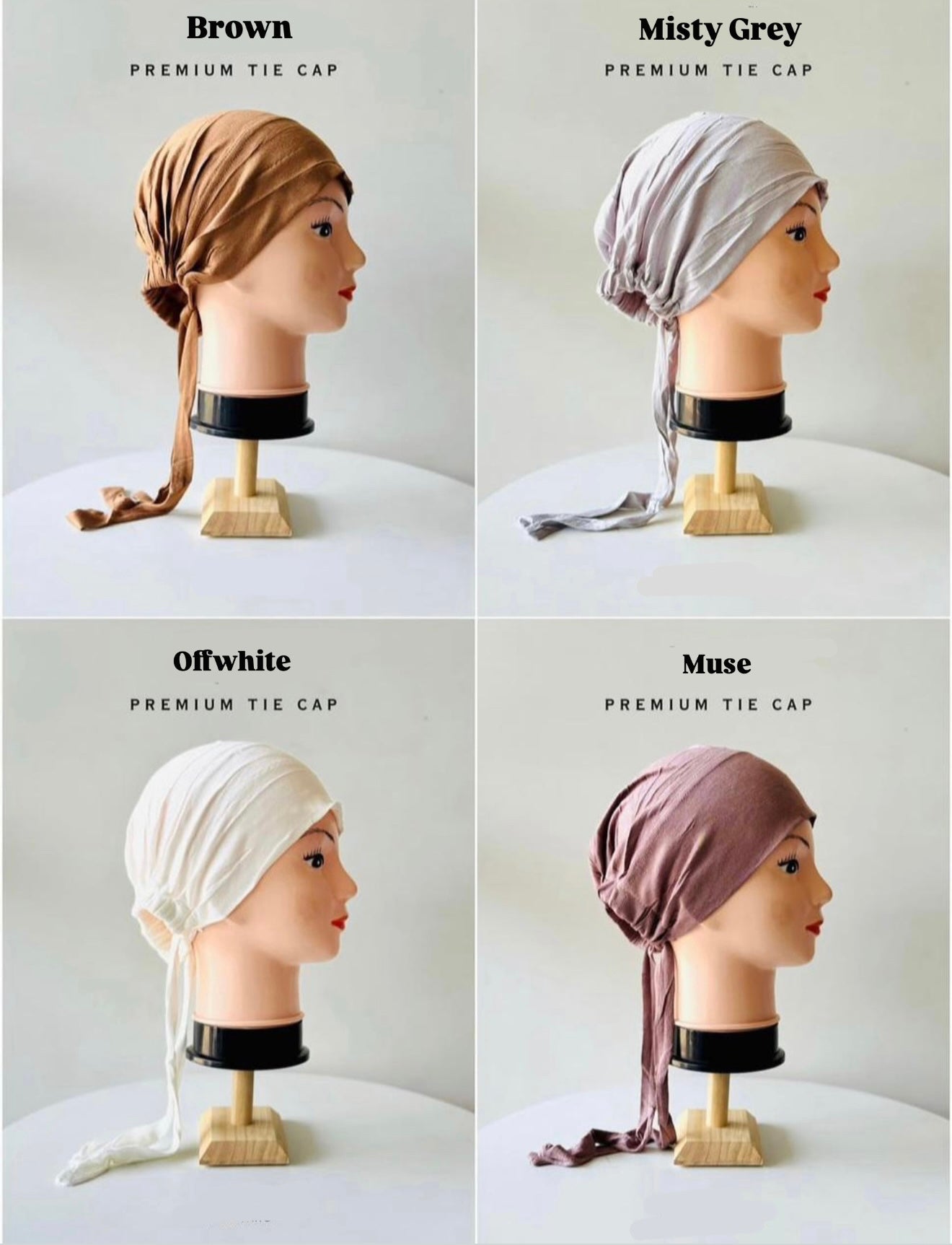 Malaysian Tie cap (full coverage)