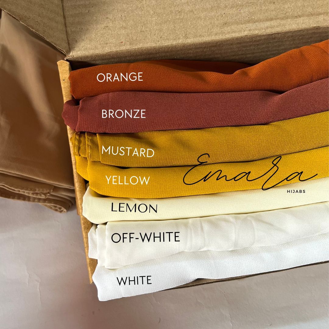 PREMIUM CHIFFON (choose colours)