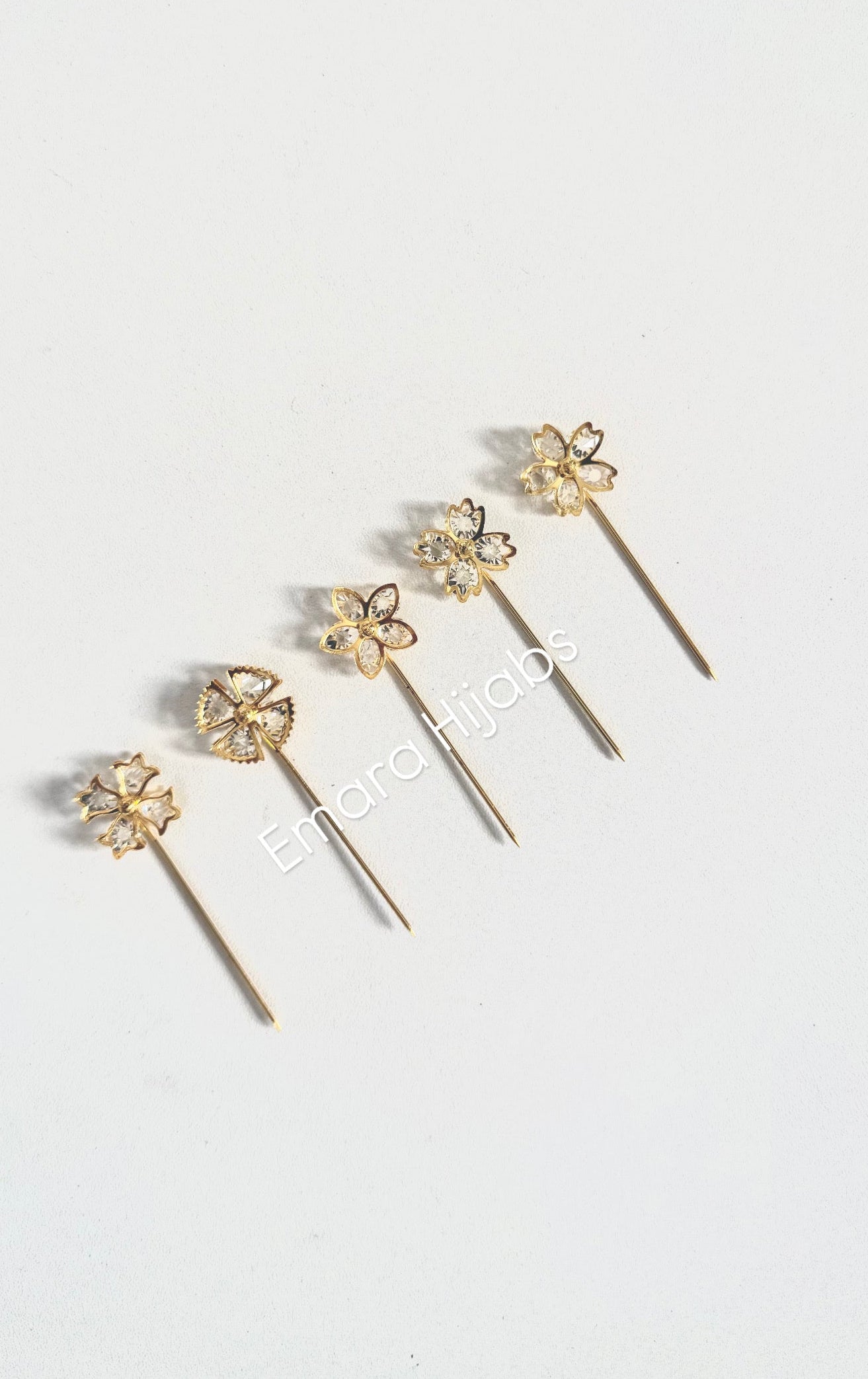 Floral Brooch Hijab Pin