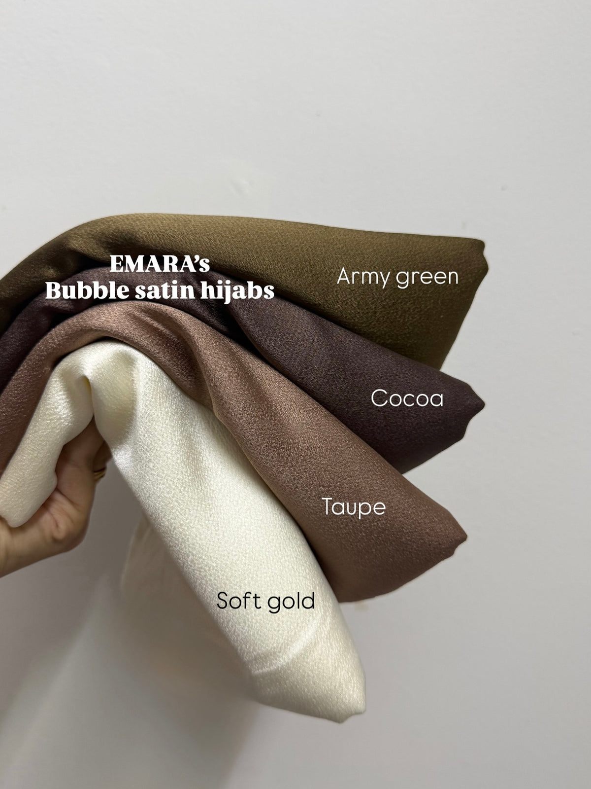 Bubble SATIN HIJABS