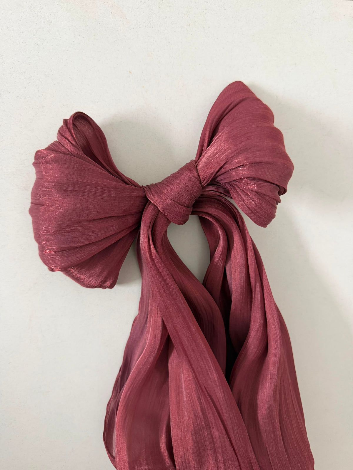 Hibiscus Shimmer organza
