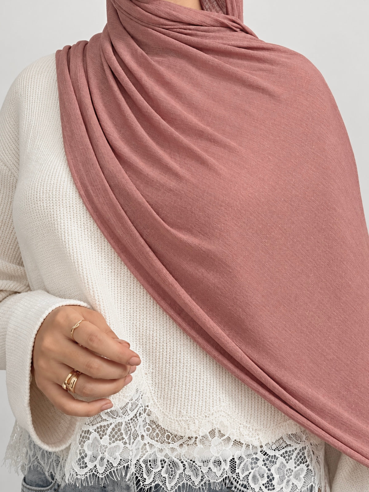 TAUPE TEXTURED Jersey