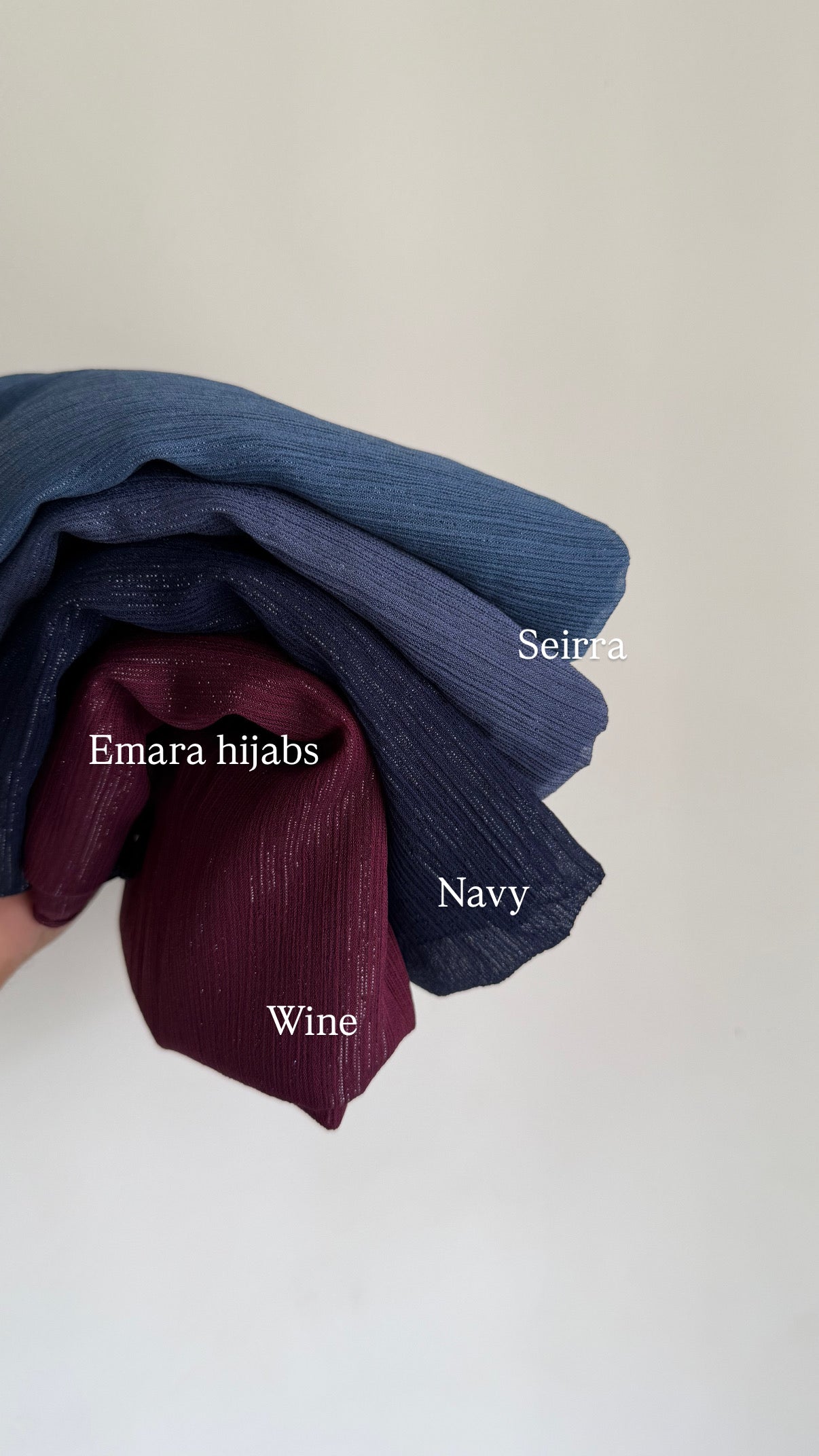 Shimmer georgette (choose colours)