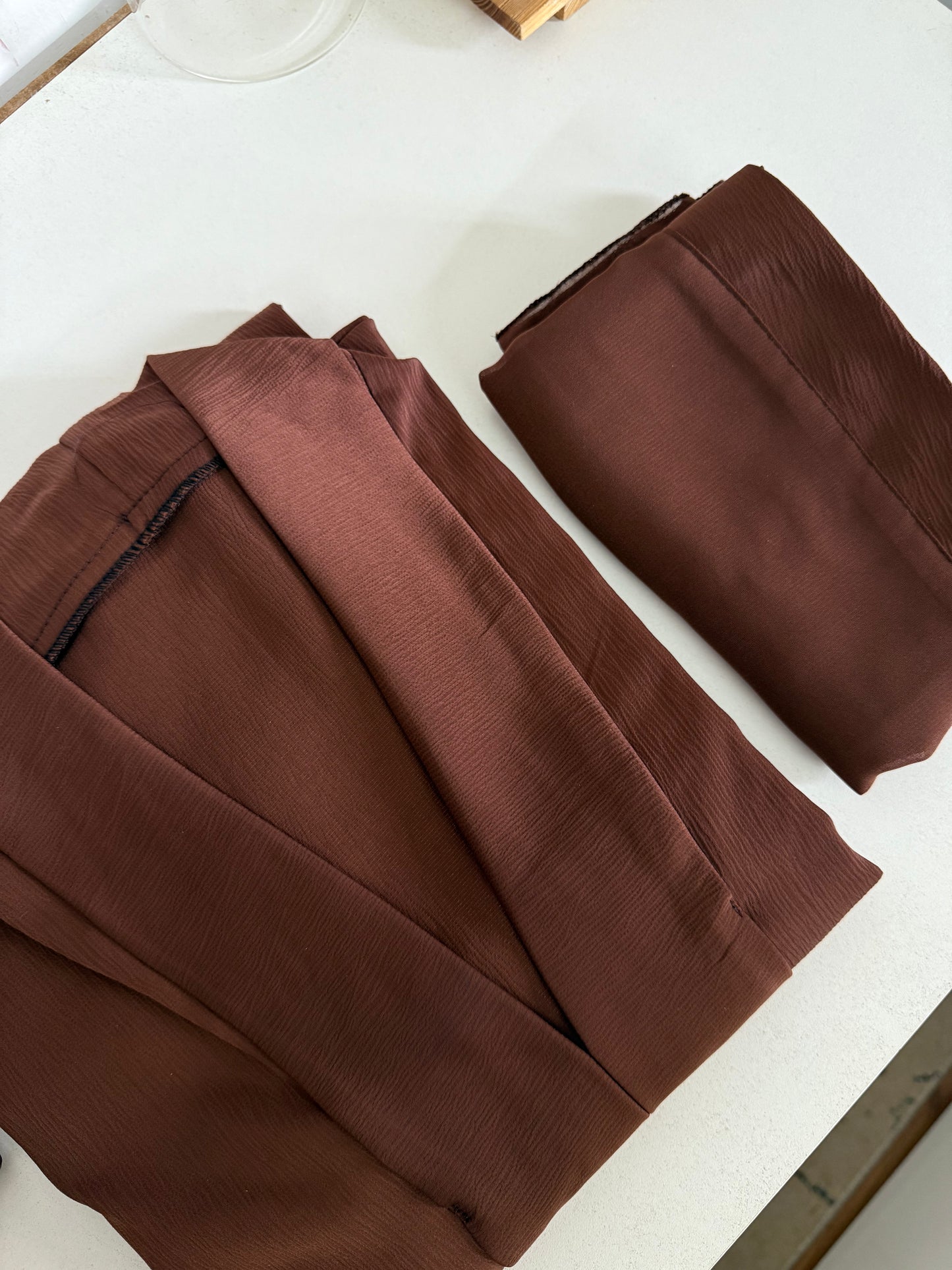 Luxe Abaya CORAL BROWN