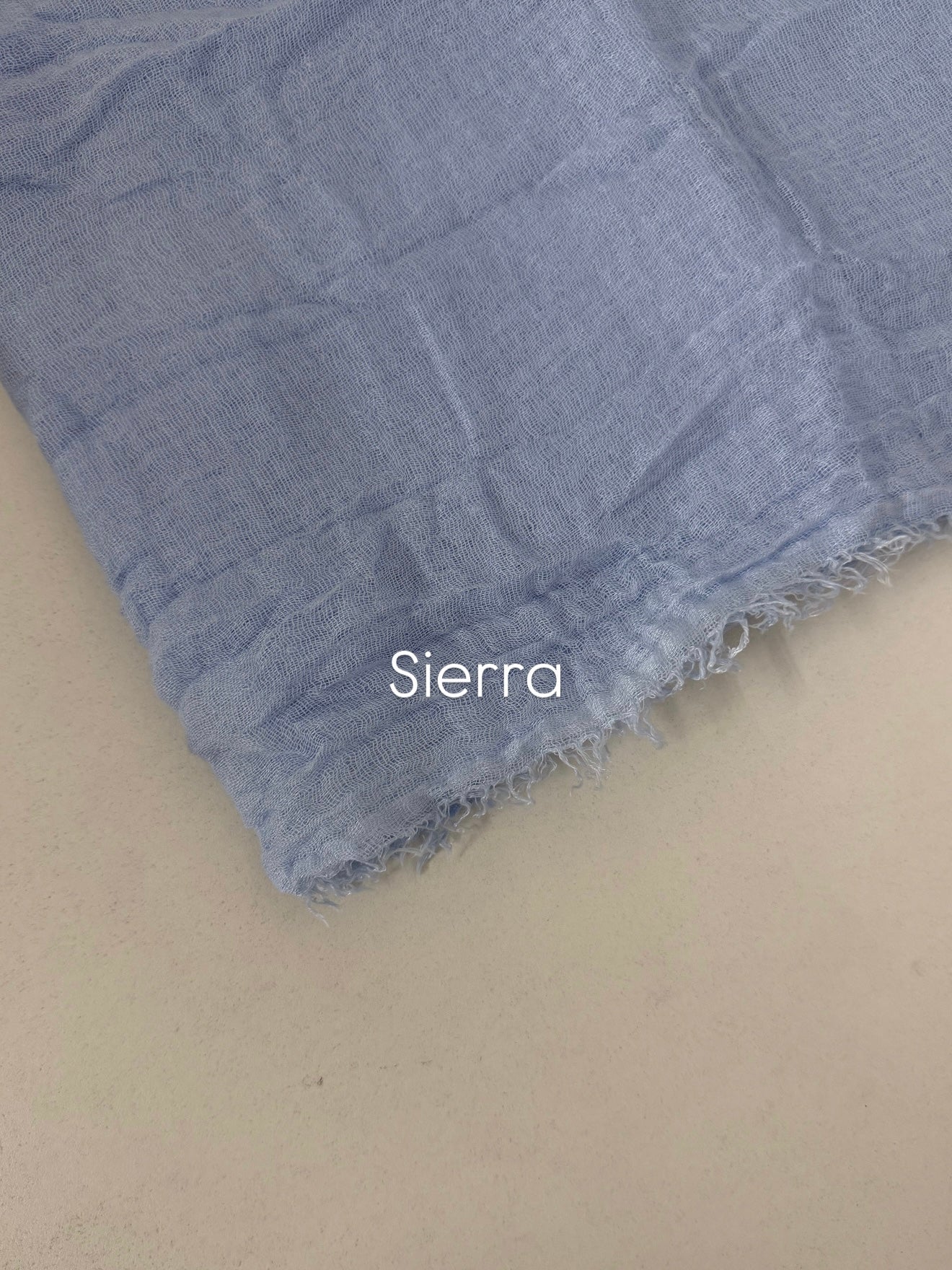 Sierra Crinkle cotton