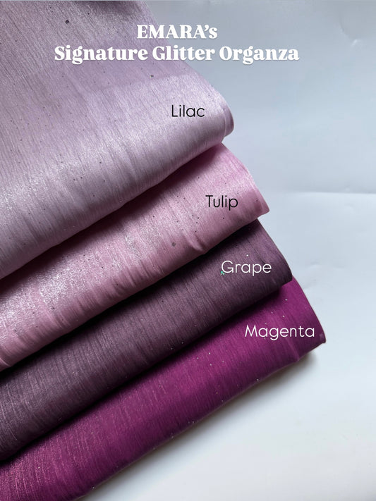 Glitter Organza Hijabs
