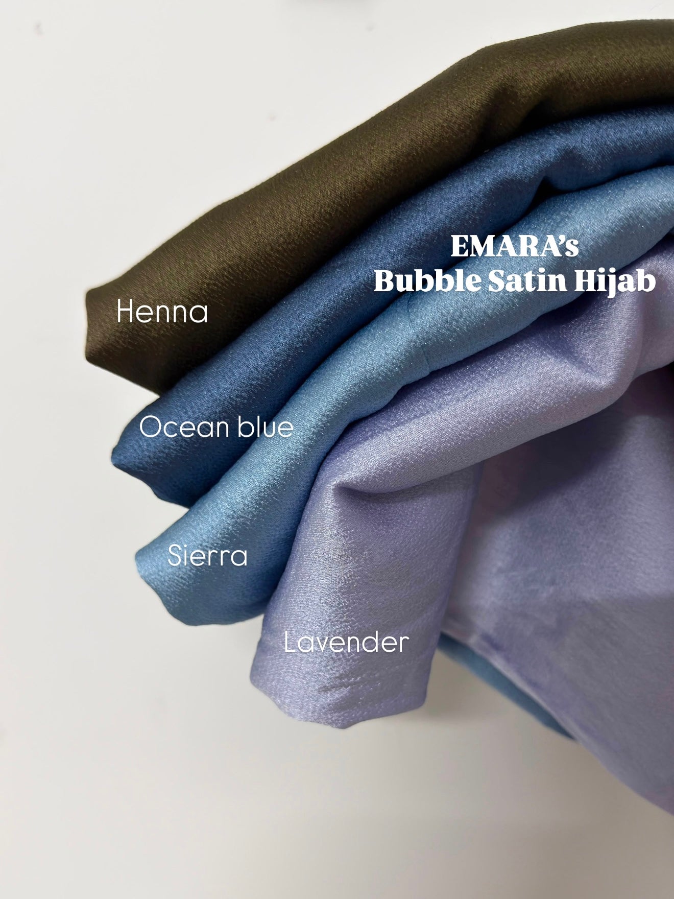 Bubble SATIN HIJABS