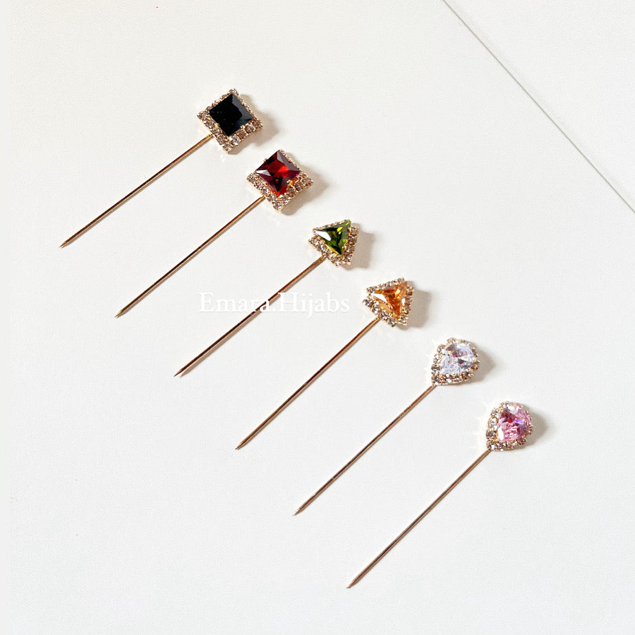 Luxe Stone Pin (1unit)