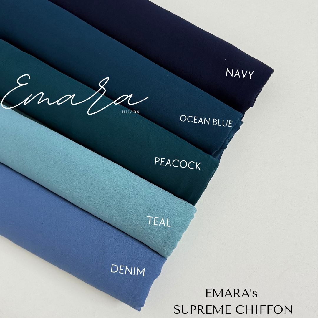 SUPREME CHIFFON  ( choose colours)