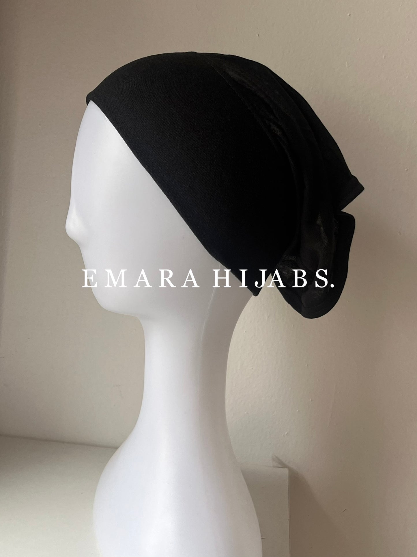 Black Tube Cap