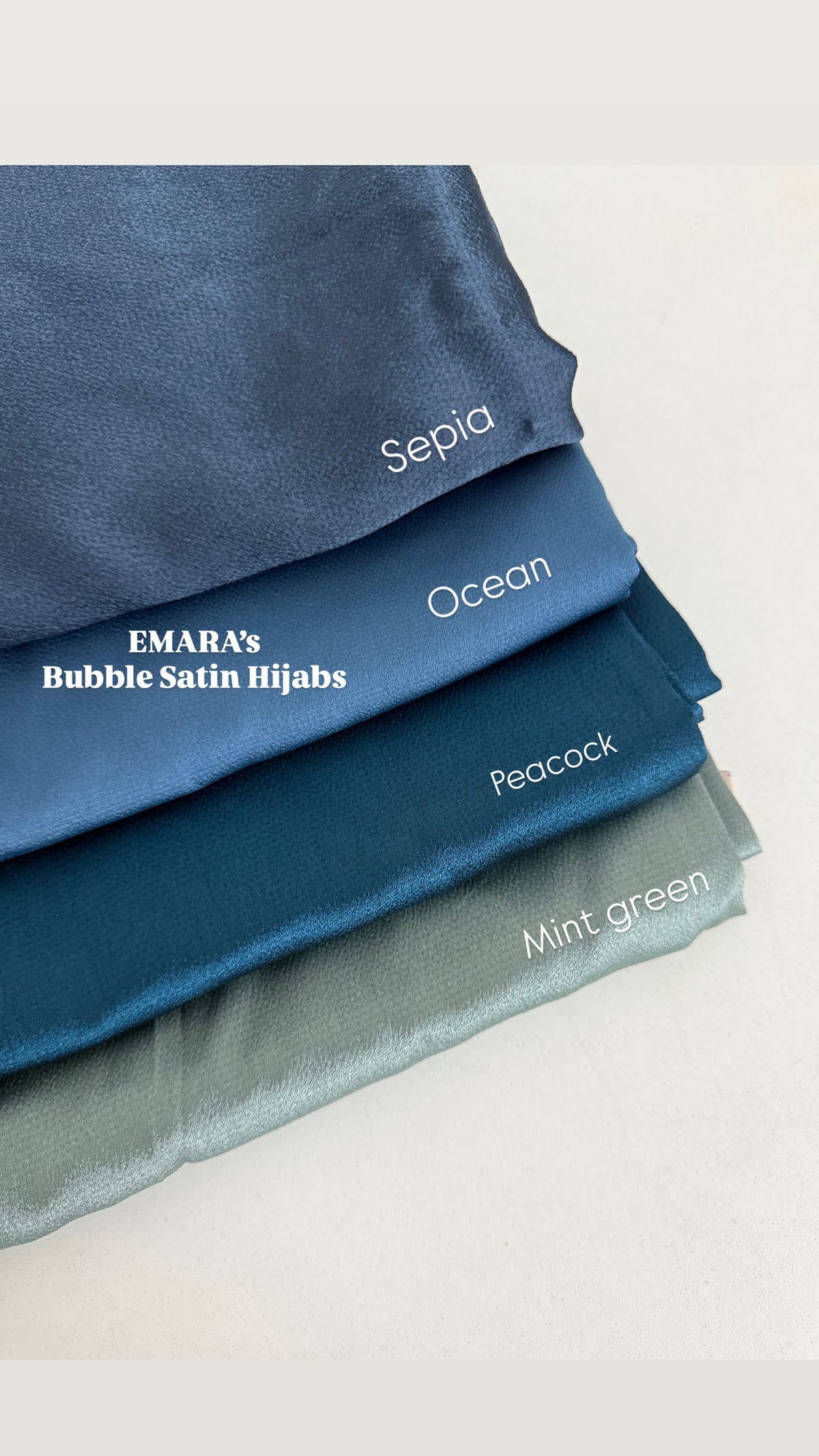 Bubble SATIN HIJABS