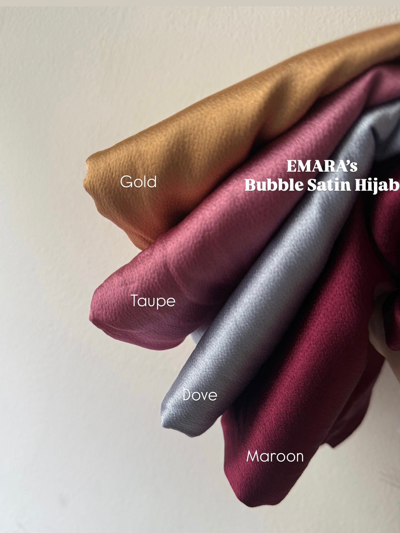 Bubble SATIN HIJABS