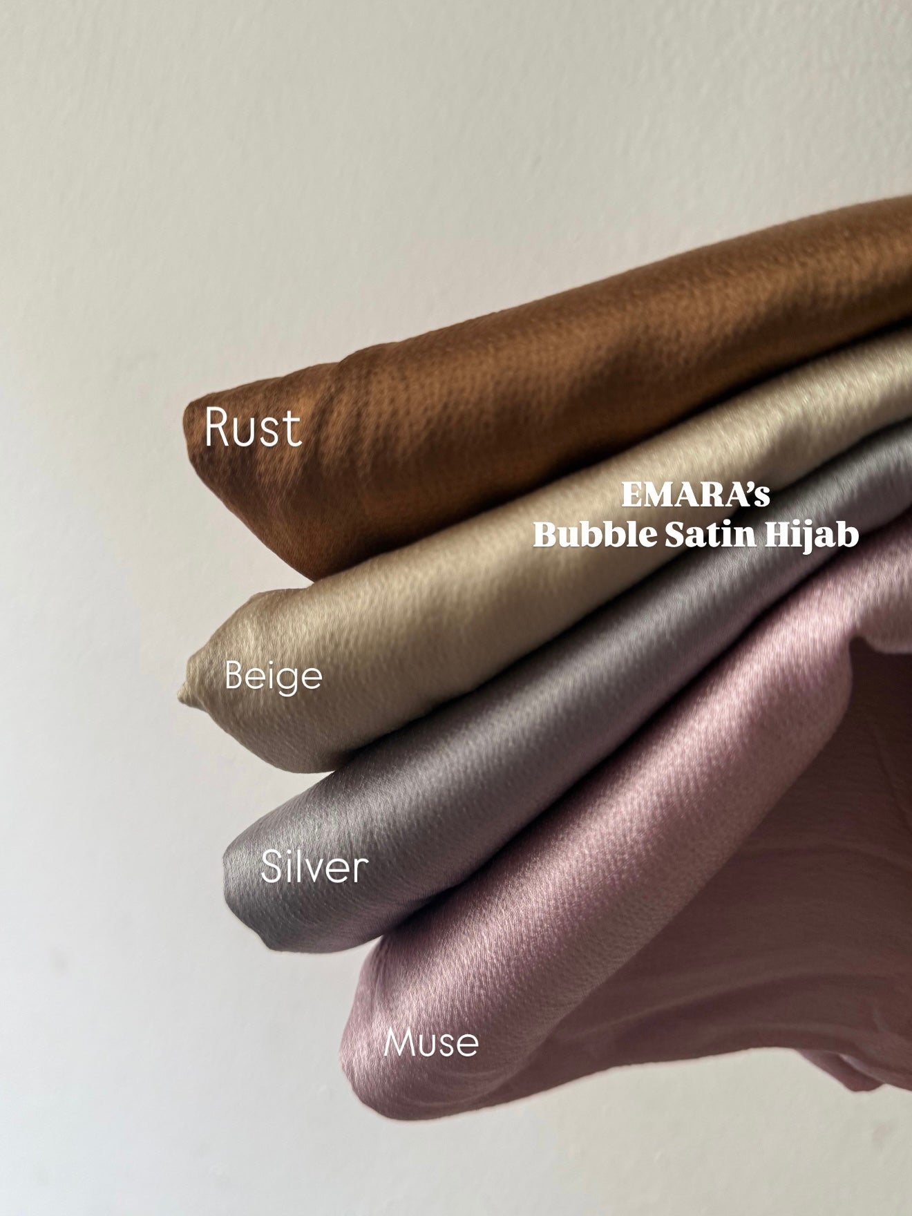 Bubble SATIN HIJABS