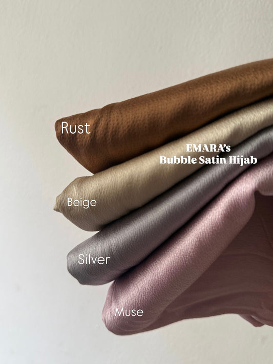 Bubble SATIN HIJABS