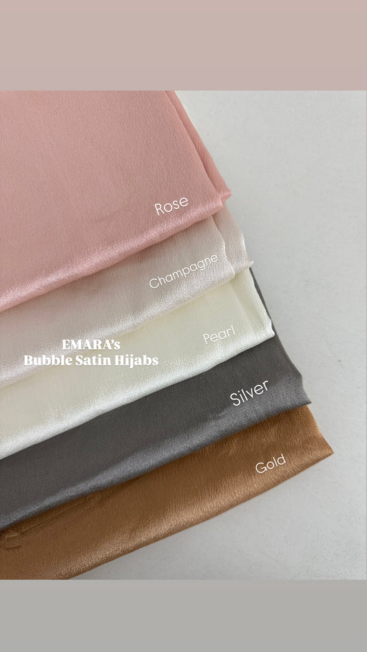 Bubble SATIN HIJABS