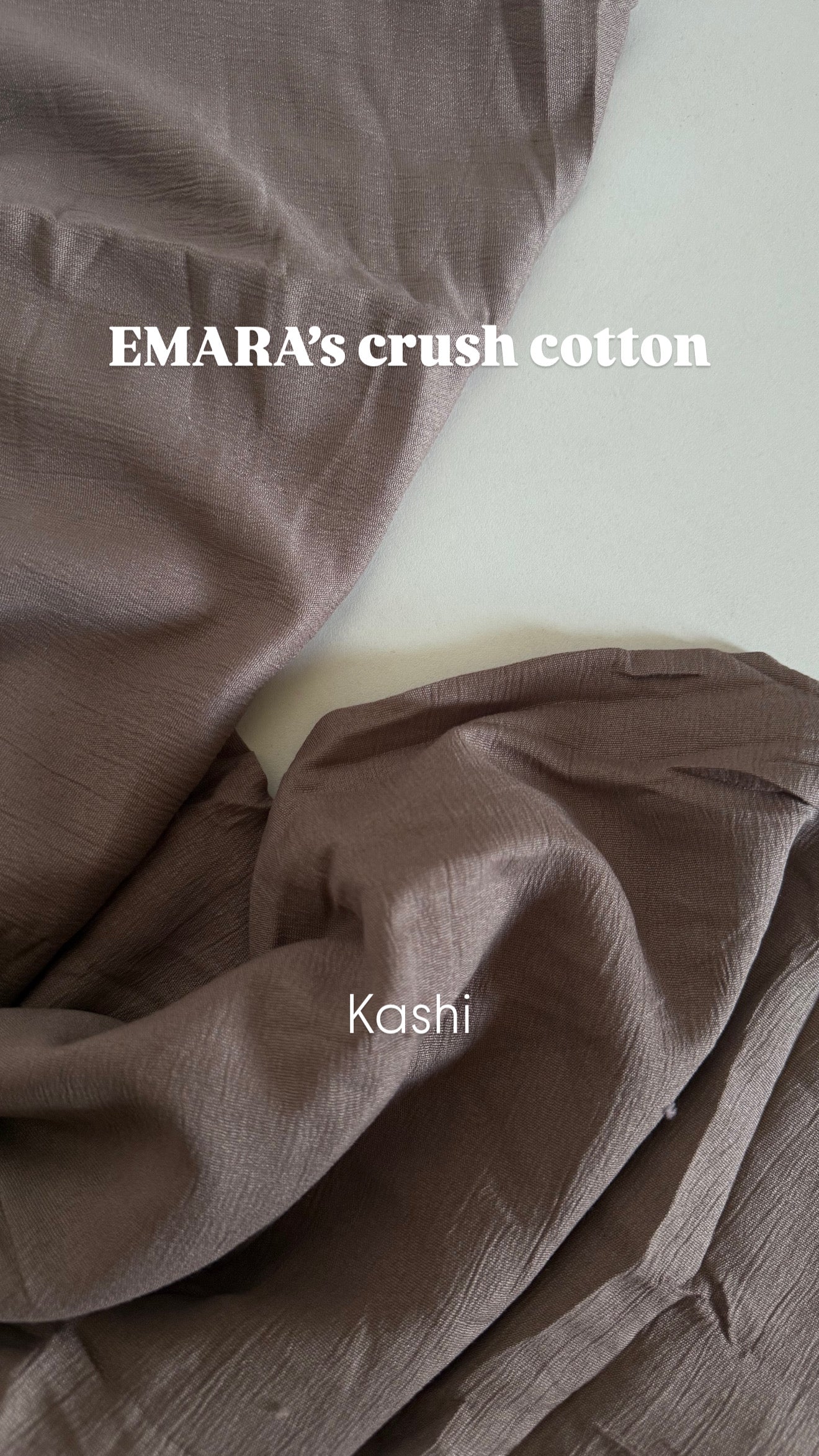 Kashi crush cotton