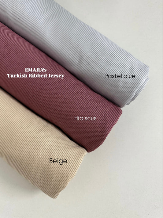 Ribbed Jersey Hijabs