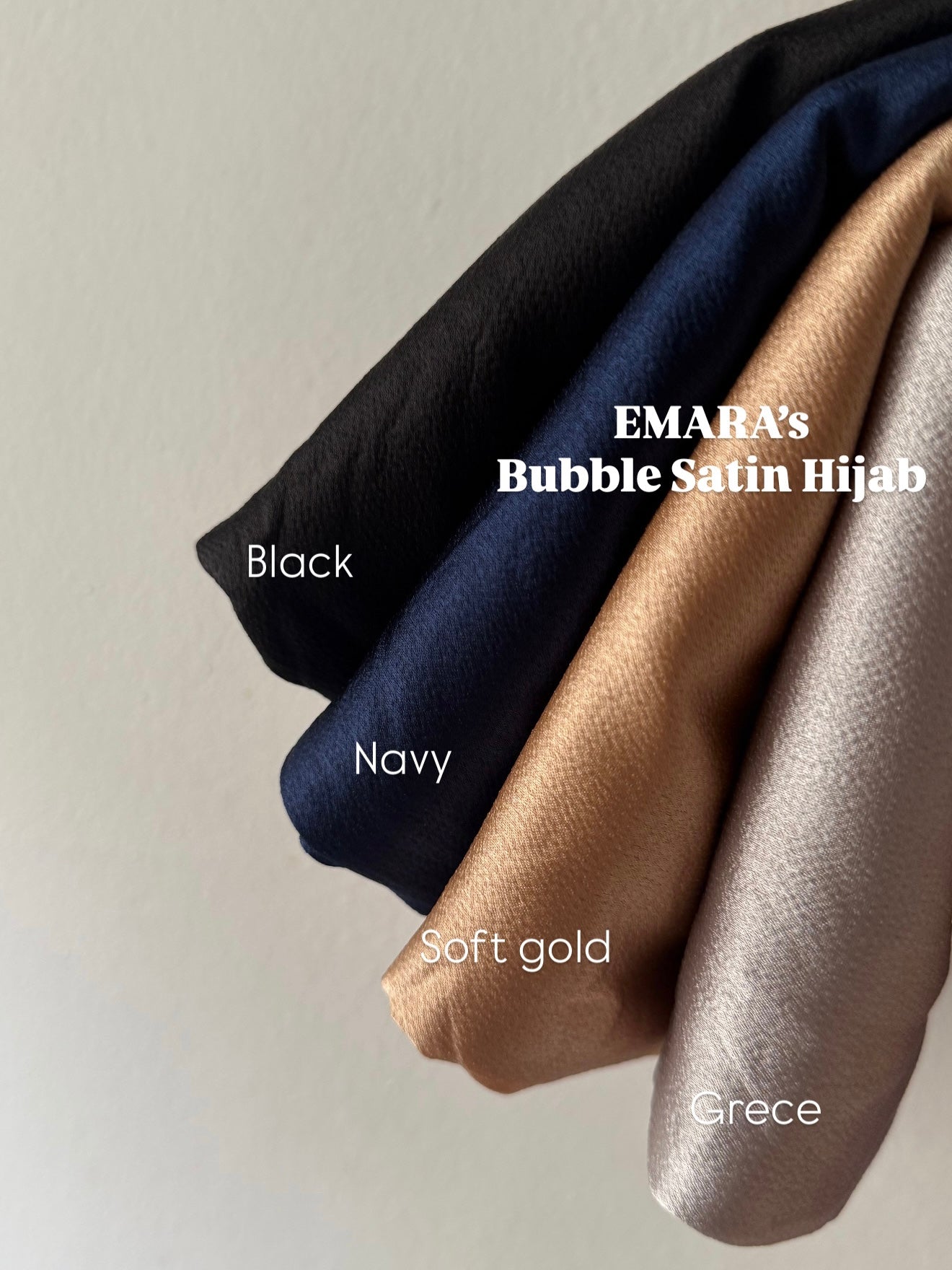 Bubble SATIN HIJABS