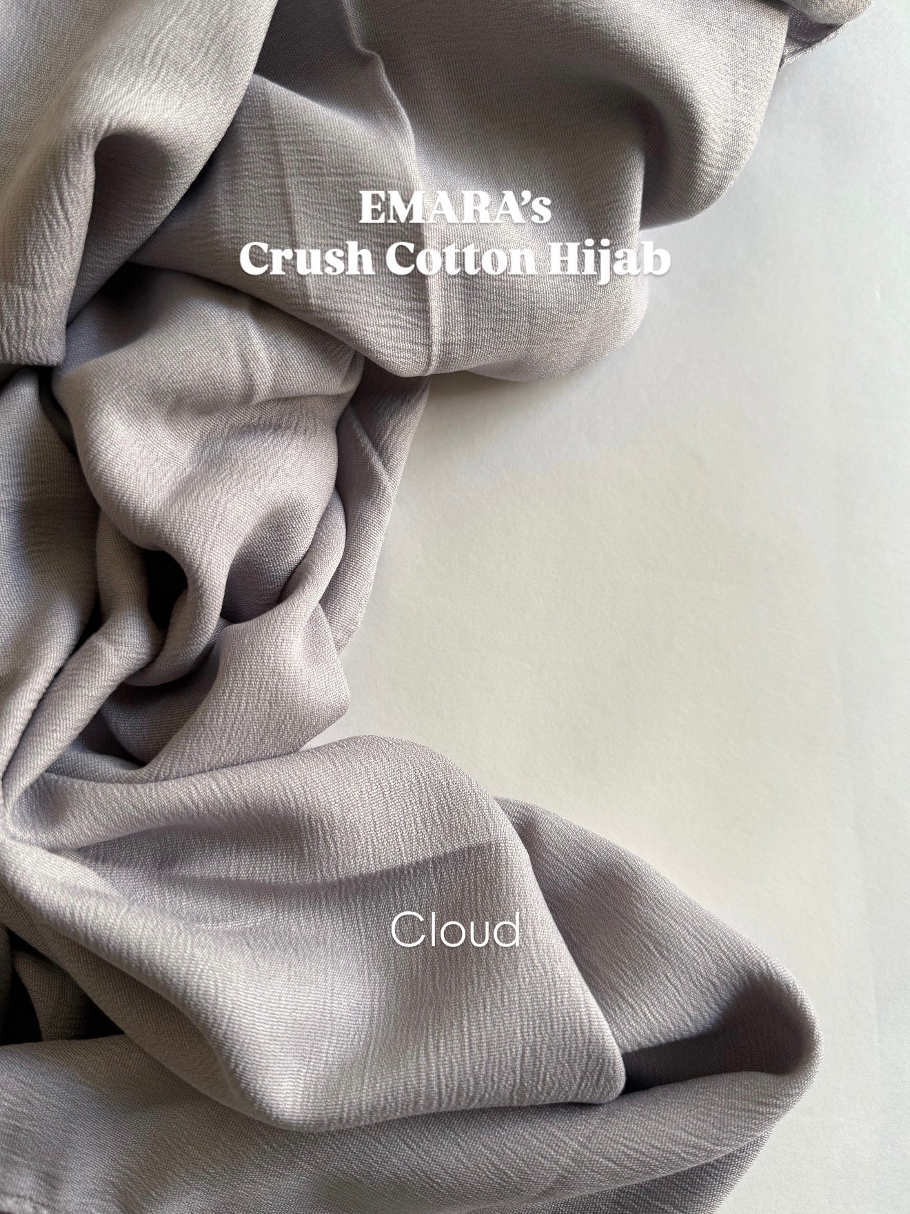 Cloud crush cotton