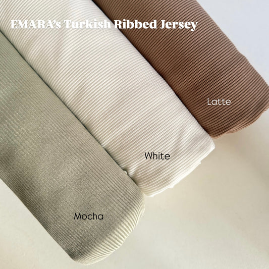 Ribbed Jersey Hijabs