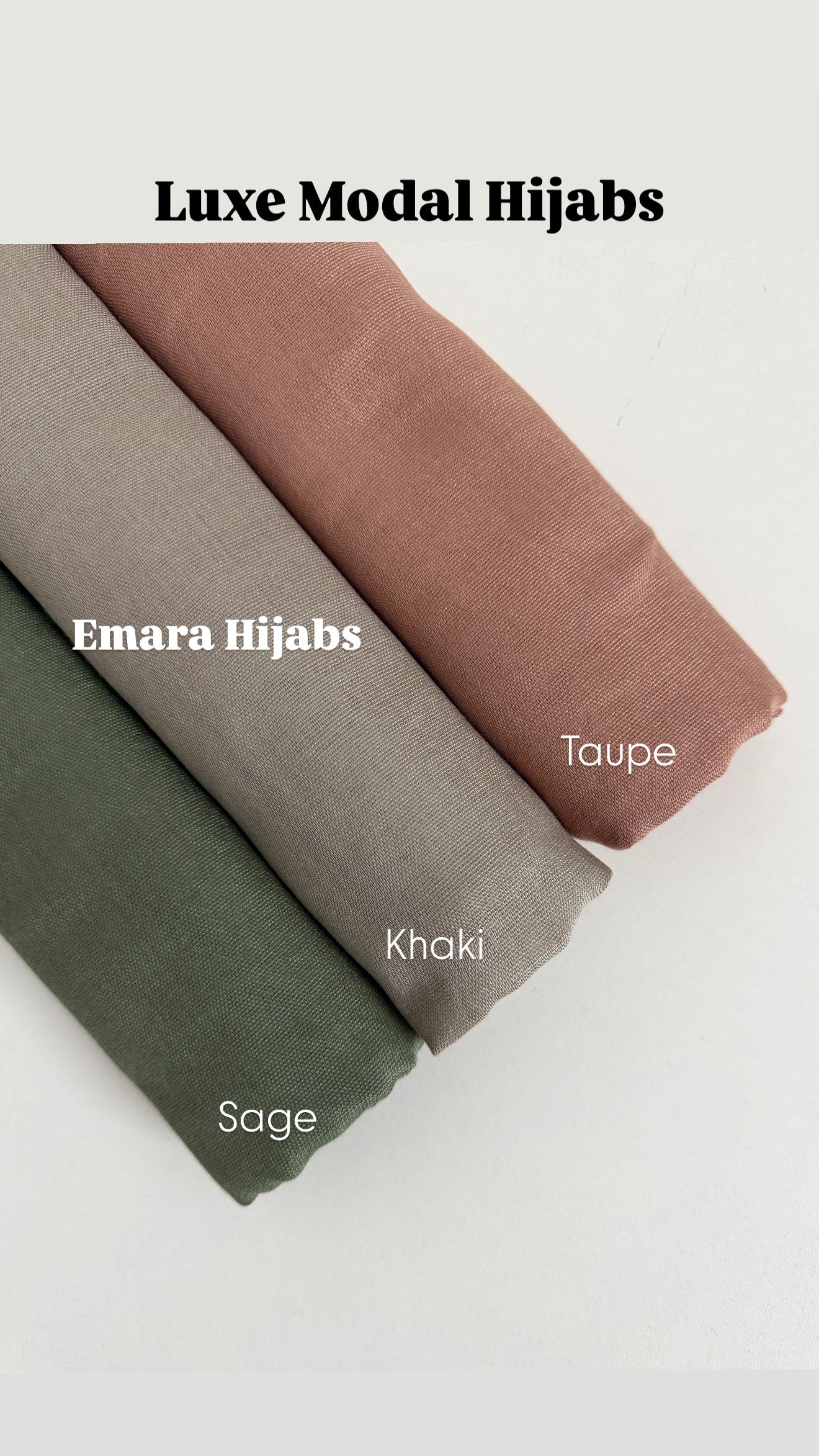 LUXE MODAL ( choose colours)