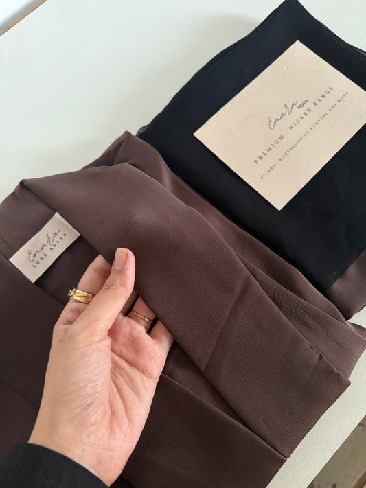 Luxe Abaya BROWN