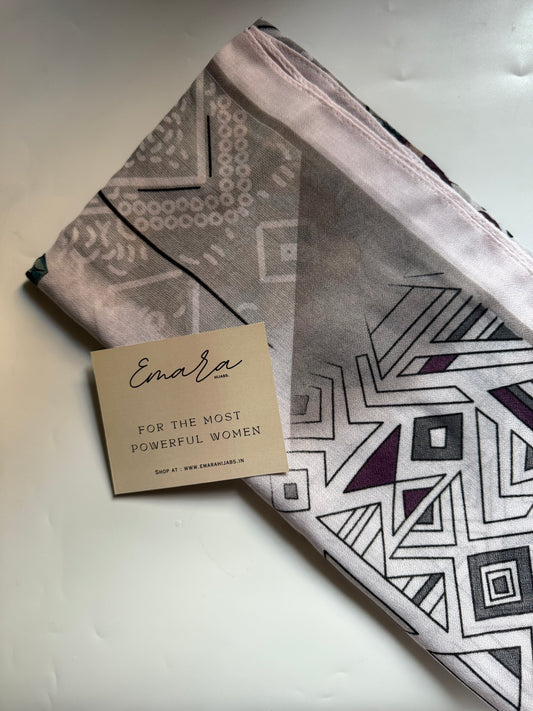 ISRA Printed Cotton Hijab