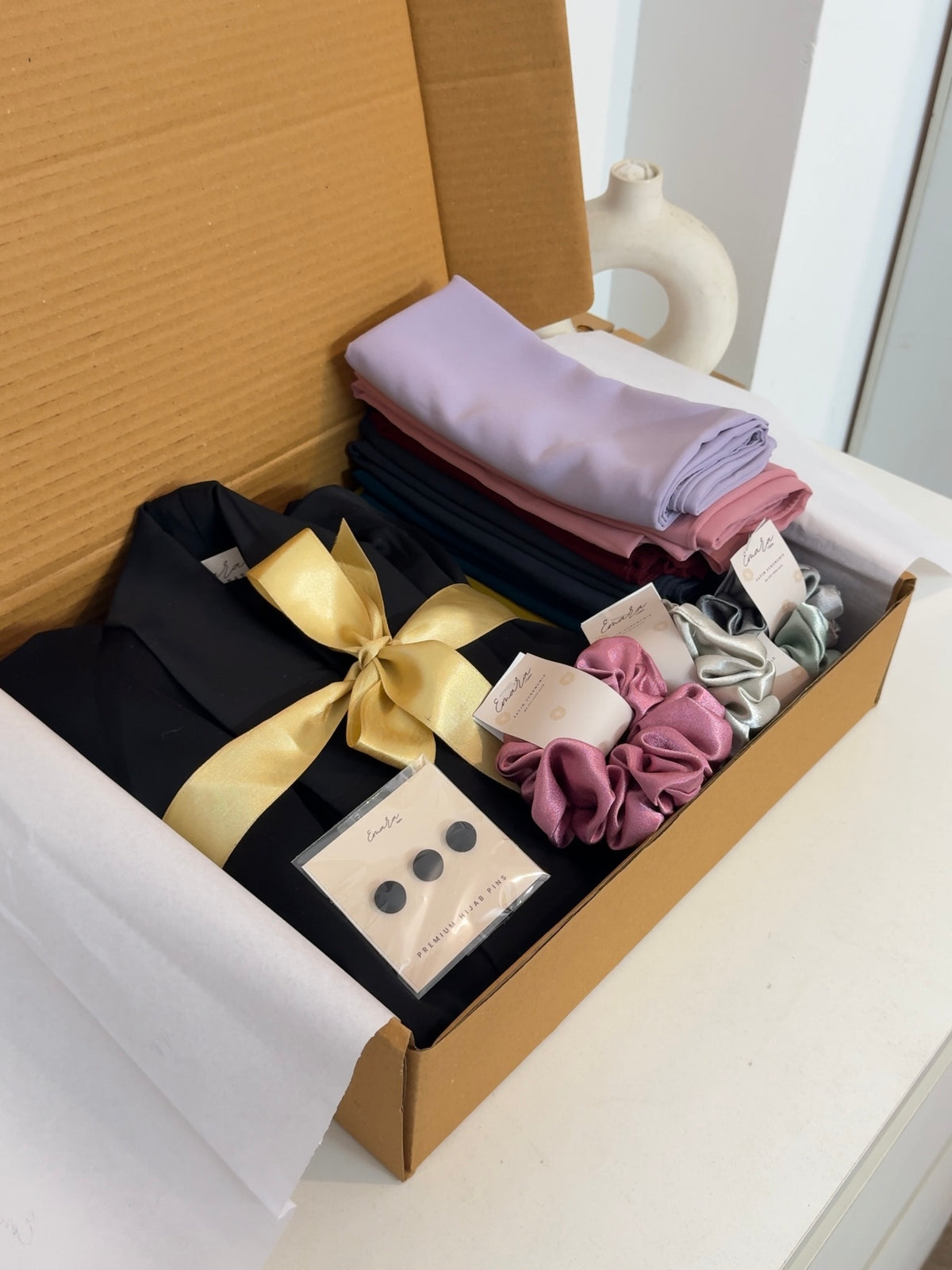 Luxe Abaya with Hijab Hamper
