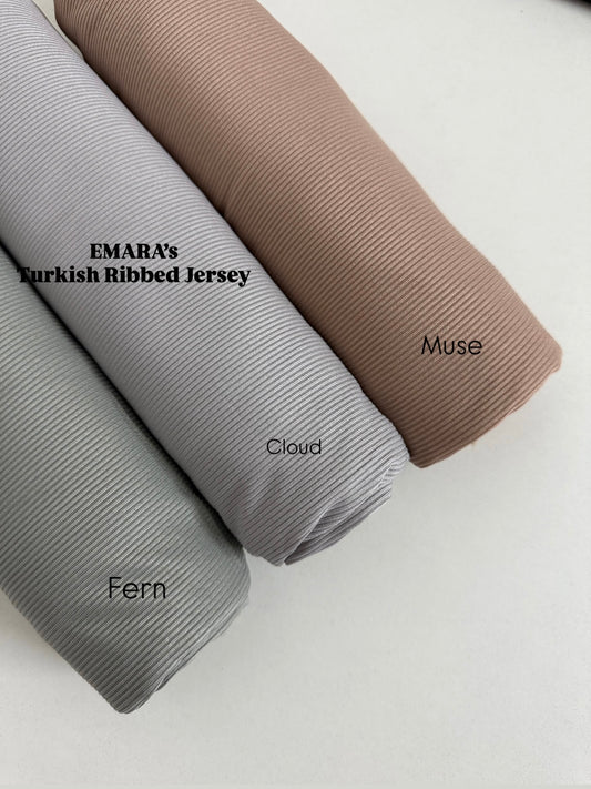 Ribbed Jersey Hijabs