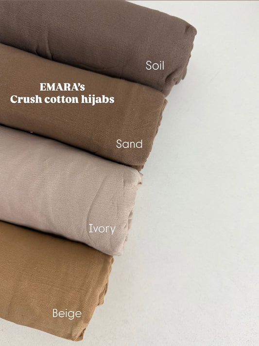 crush cotton
