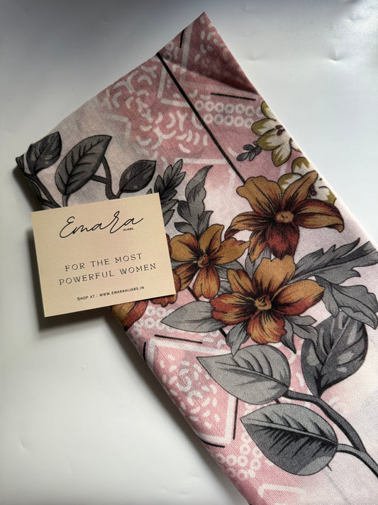 HIBA Printed Cotton Hijab