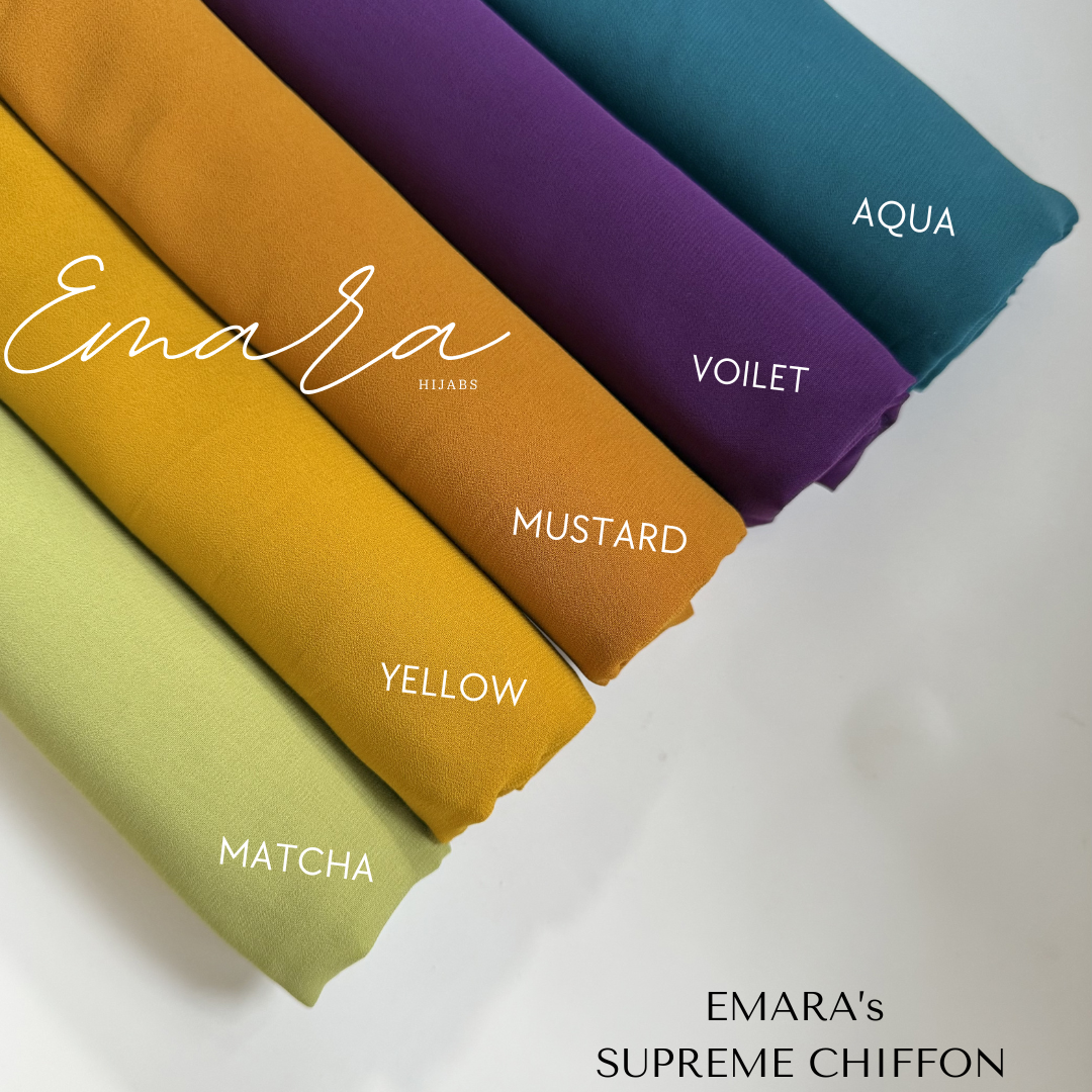 SUPREME CHIFFON • 200cm