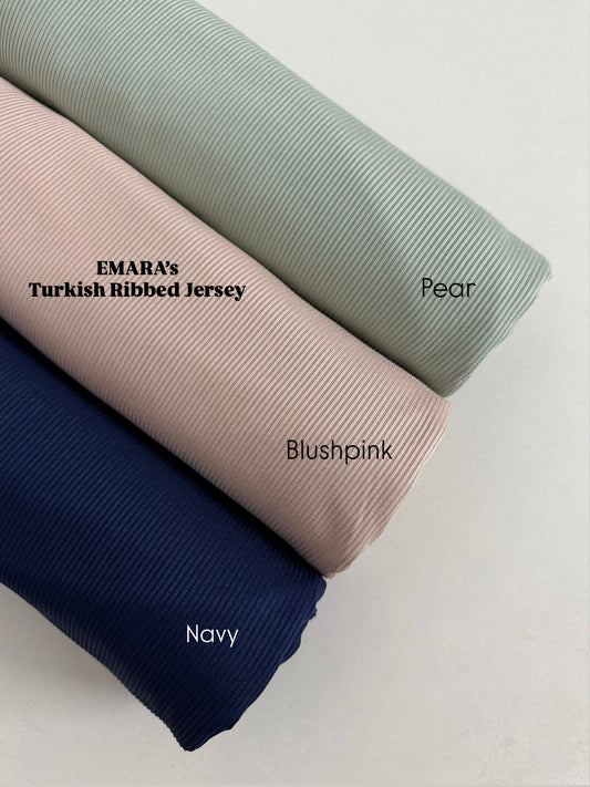 Ribbed Jersey Hijabs
