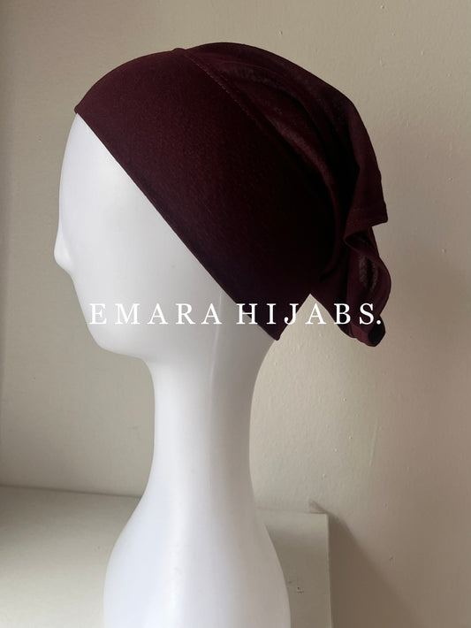 Maroon Tube Cap