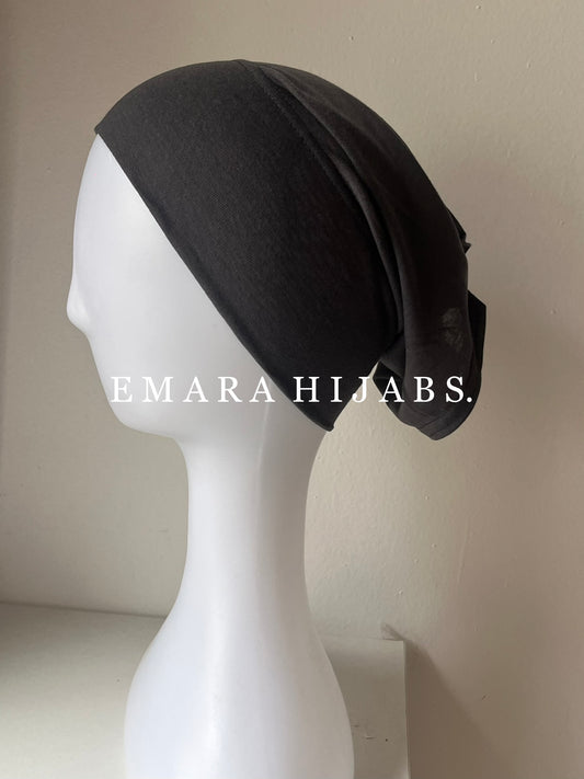 Dark Grey Tube Cap