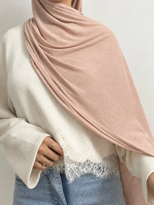 CREAM TEXTURED Jersey