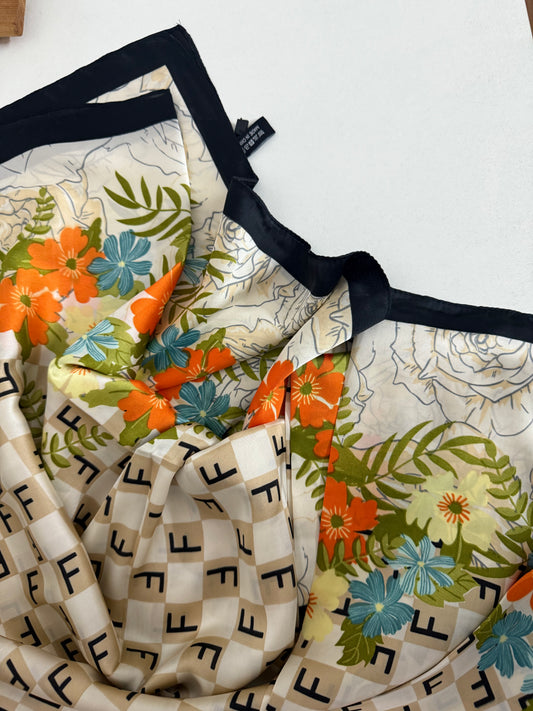 AIZAL Printed Silk Hijab