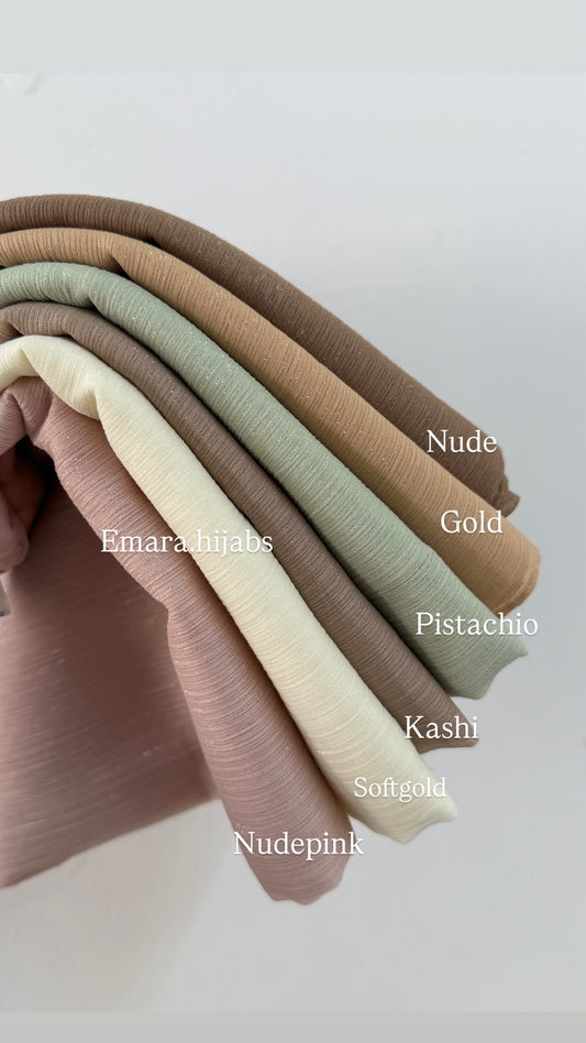 Shimmer georgette
