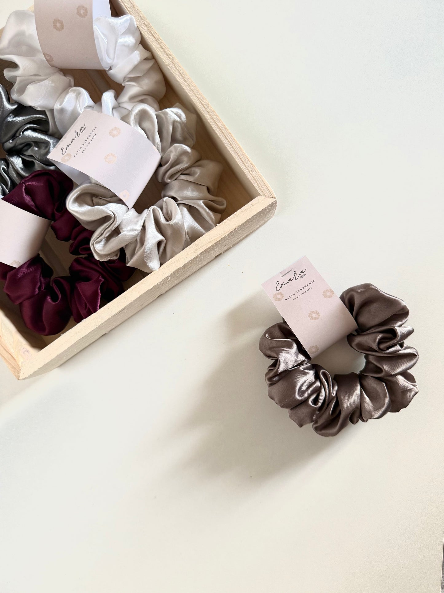 Satin Scrunchies